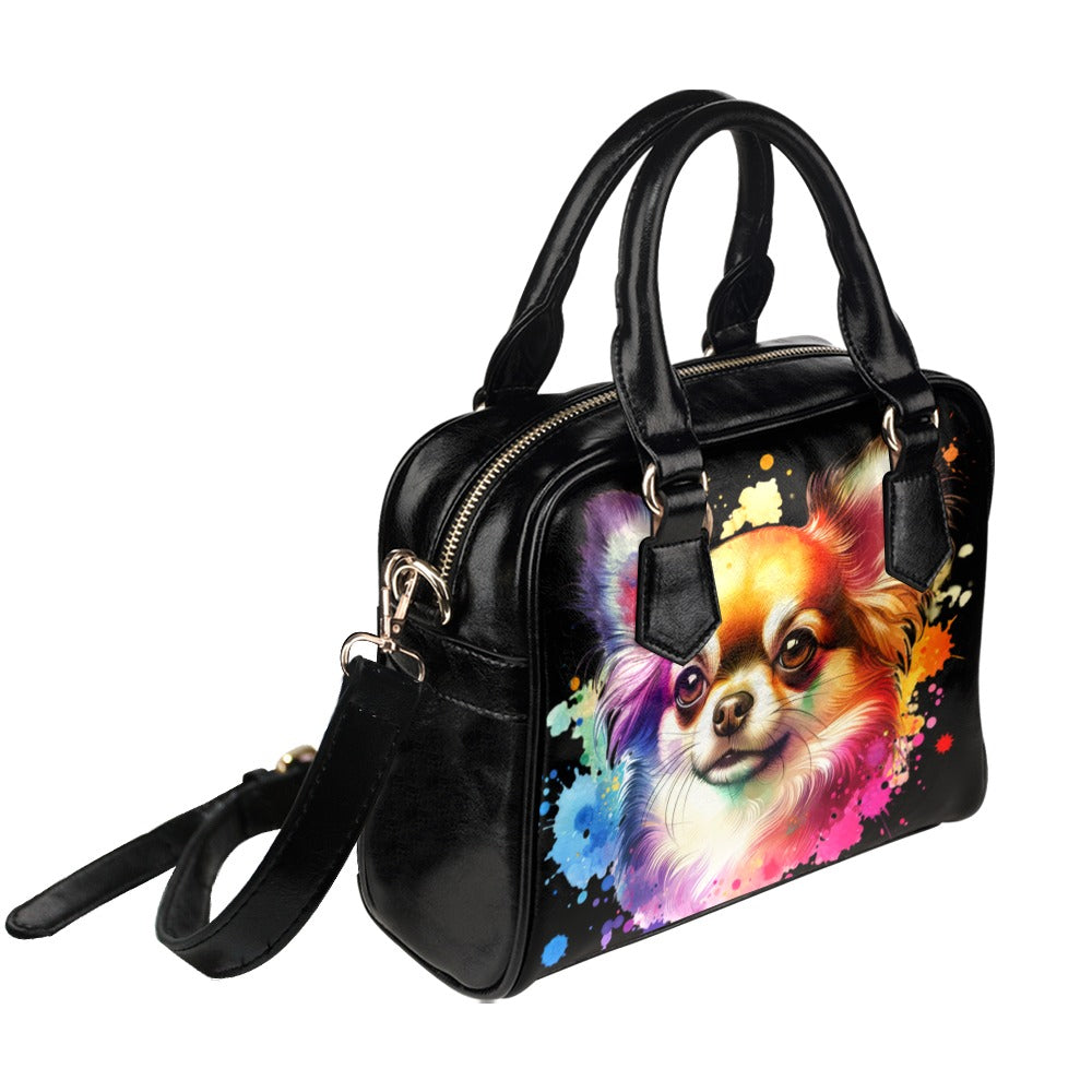 Chihuahua Shoulder Bag - Watercolor