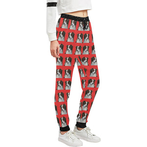 Border Collie Pants - Red