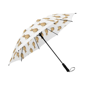 Mini Pinscher Umbrella - Lulu White