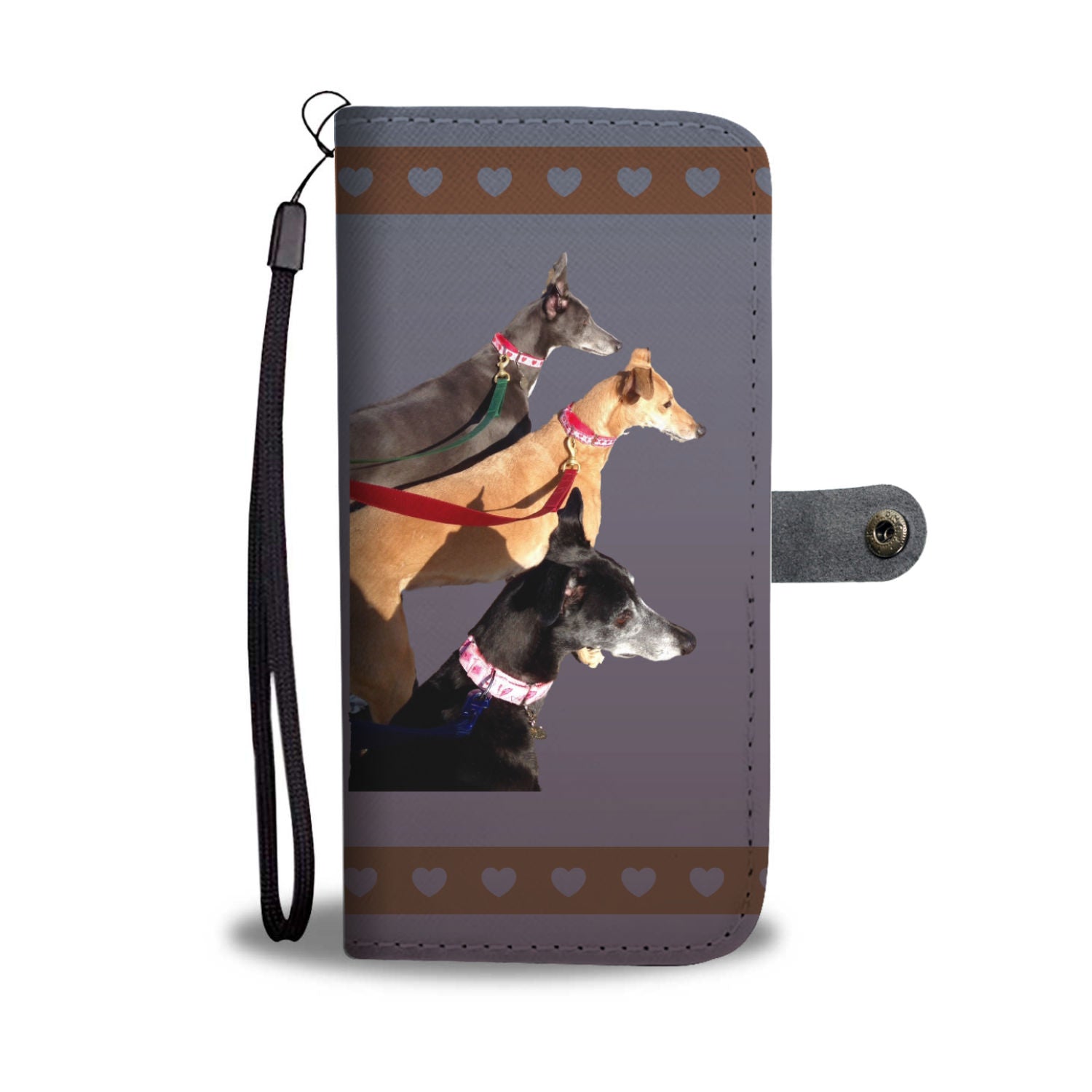 Greyhound Phone Case Wallet - 3