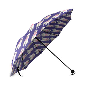 Labrador Umbrella - Blue