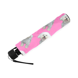 Bichon Umbrella - Pink