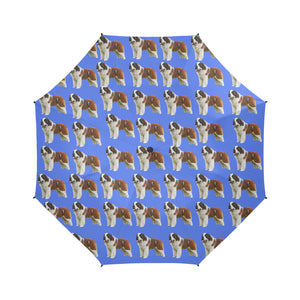 St Bernard Umbrella - Blue