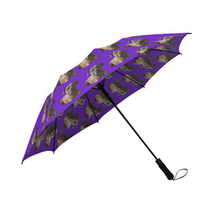 Boerboel/South African Mastiff Umbrella - Purple
