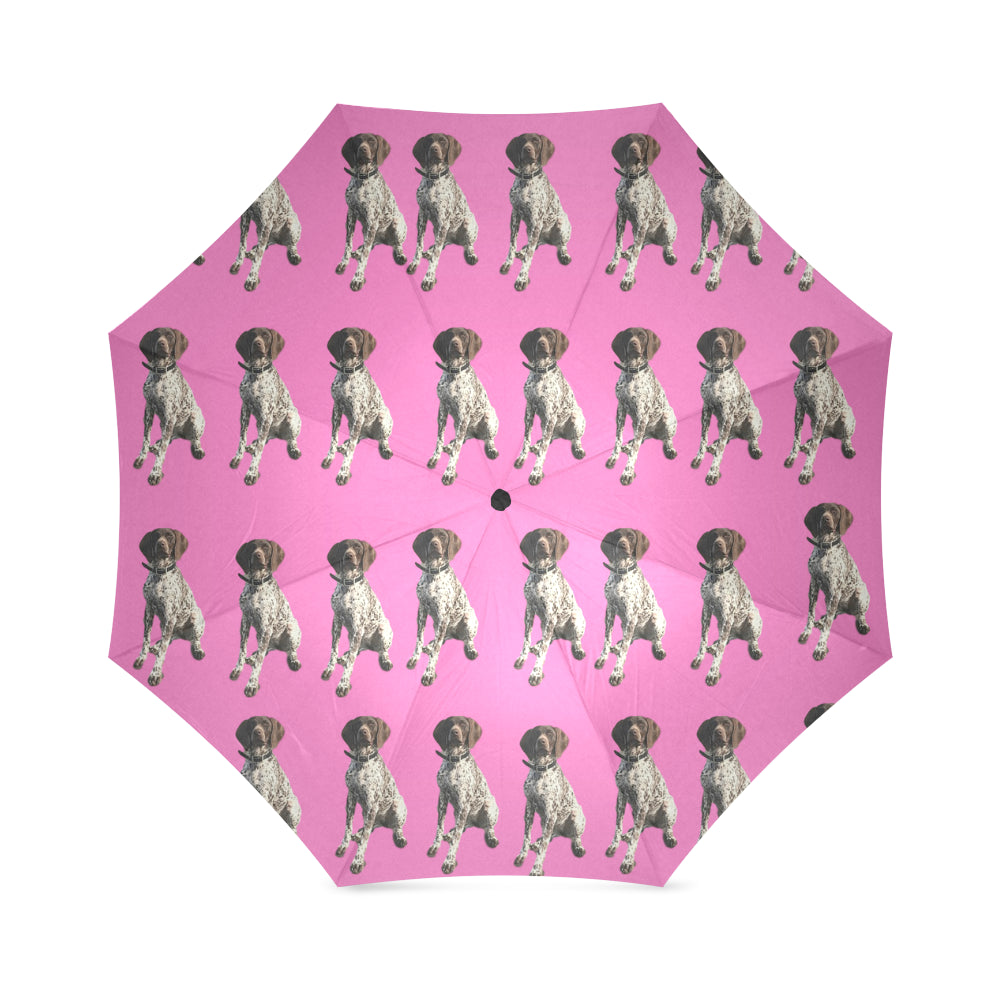 German Short Haired Pointer Umbrella - Pink