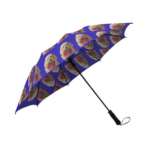 Cockapoo Umbrella - Blue