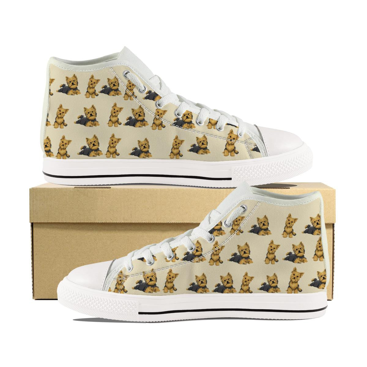 YORKIE KIDS CANVAS SHOES