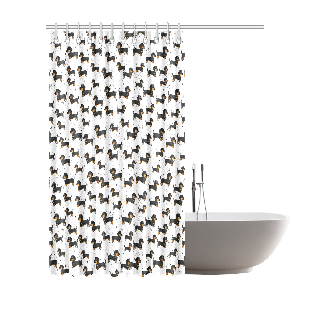 Dachshund Shower Curtain