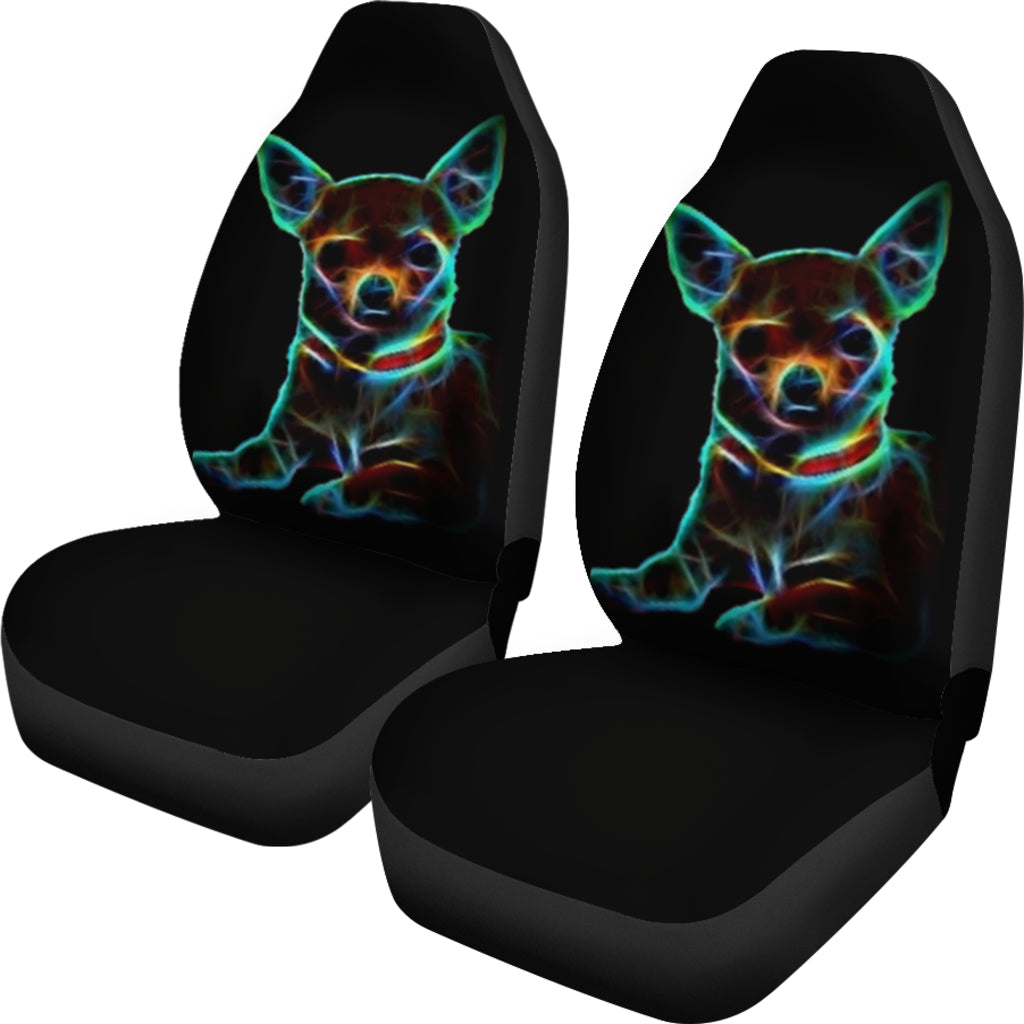 Chihuahua Lover Car Seat Cover (Set of 2)