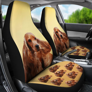 Cocker Spaniel Car Seat Cover (Set of 2)
