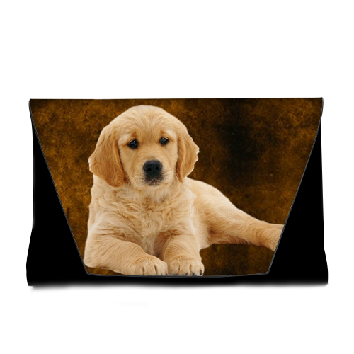 Golden Retriever Clutch Bag