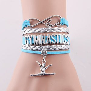 Infinity Love Gymnastics Bracelet