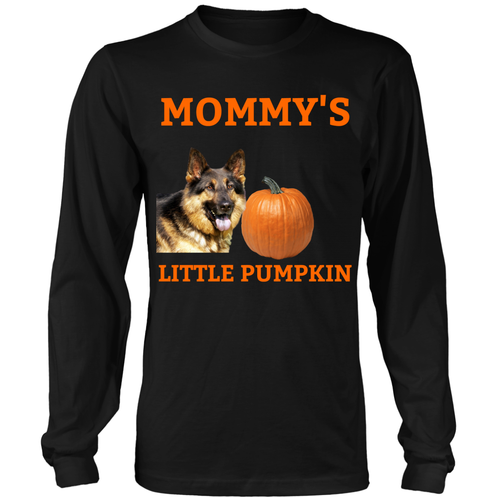 Mommy's Little Pumpkin Long Sleeve Shirt/Sweatshirt - German Shepherd