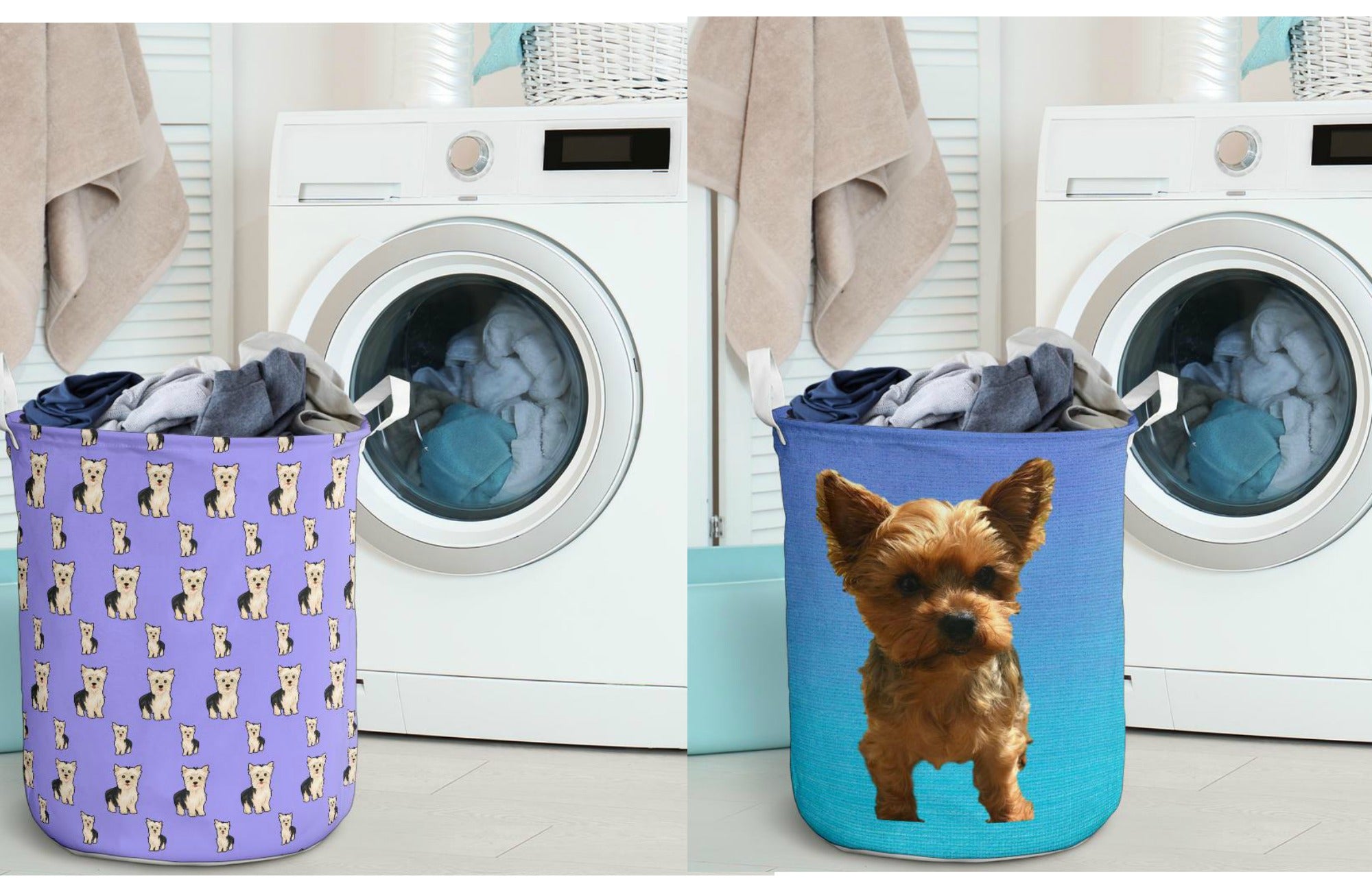 Yorkie Laundry Baskets