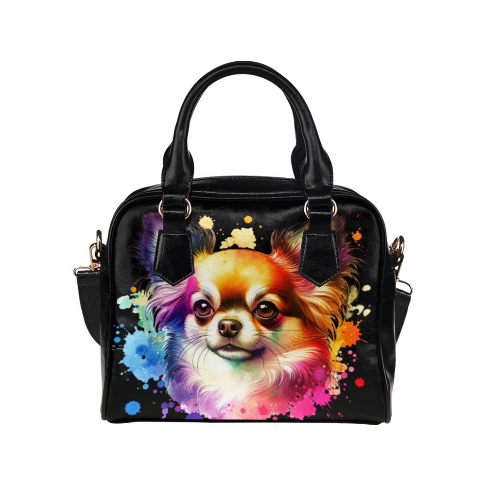 Chihuahua Shoulder Bag - Watercolor