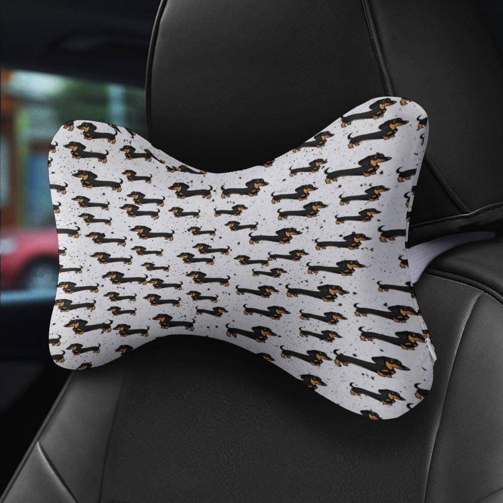 Dachshund Car Pillows Set of 2