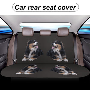 Australian Shepherd Rear Car Seat Cover