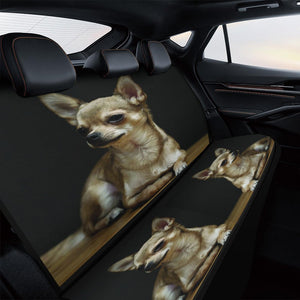 Chihuahua Rear Car Seat Cover