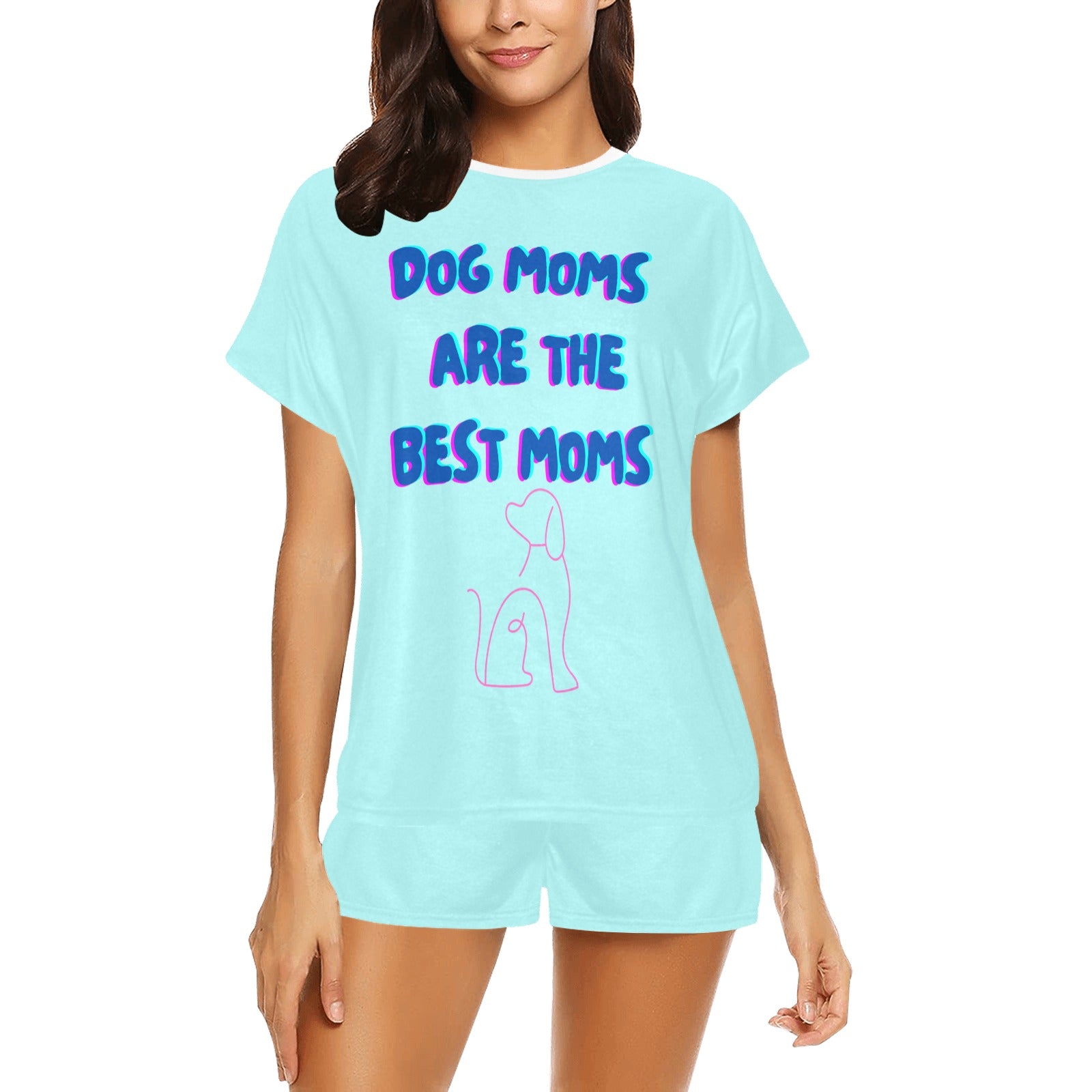 2 Piece Dog Mom PJ Set
