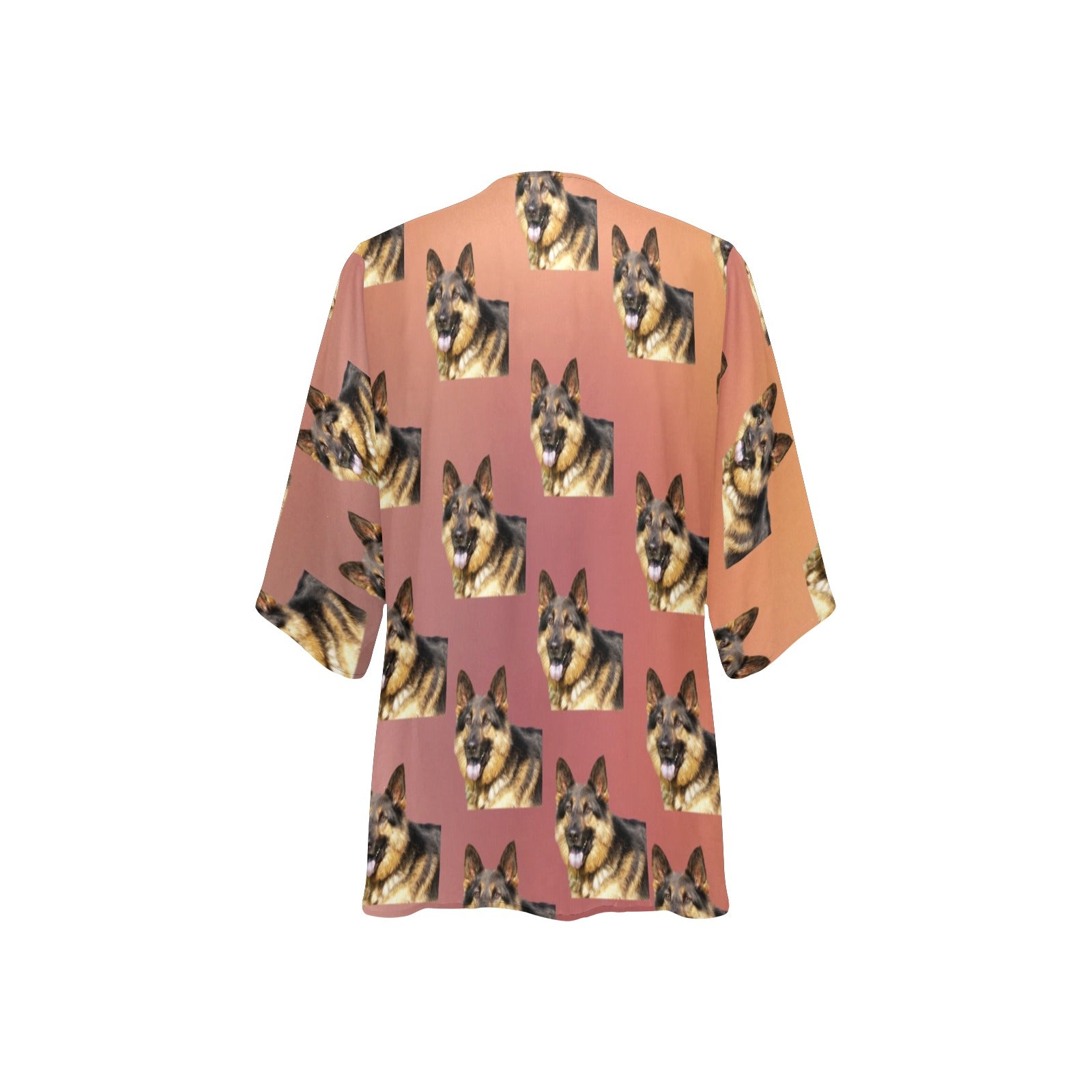 German Shepherd Chiffon Cover Up