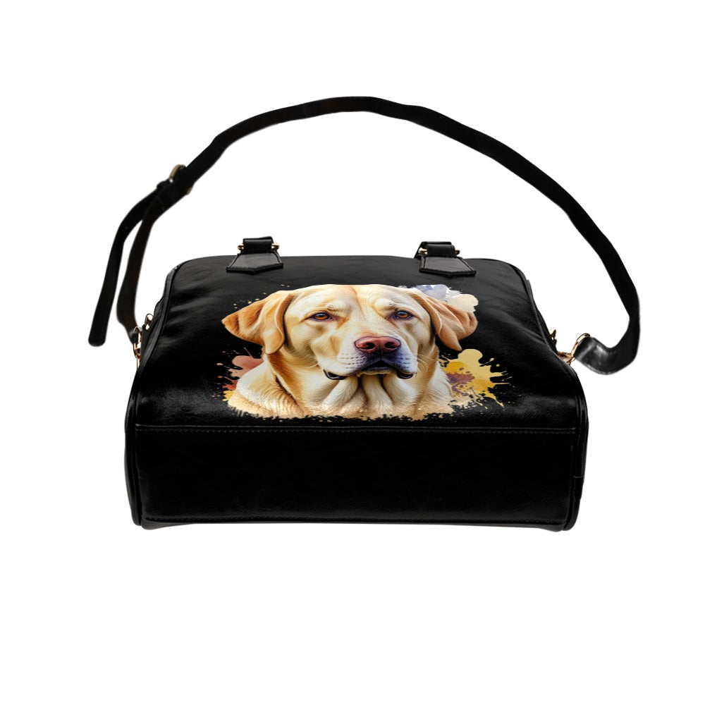 Yellow Labrador Shoulder Bag - Watercolor