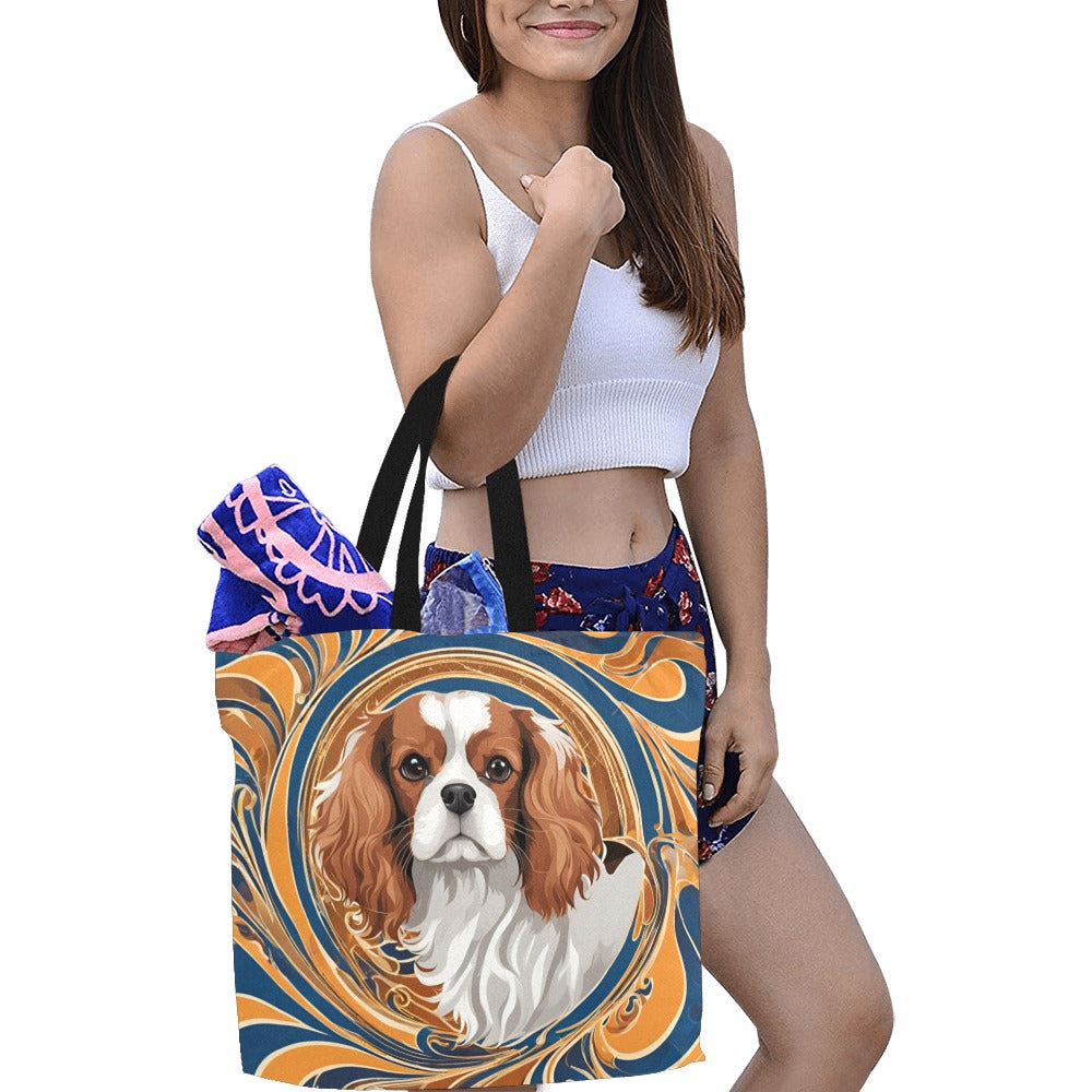 Cavalier King Charles Spaniel Canvas Tote Bag