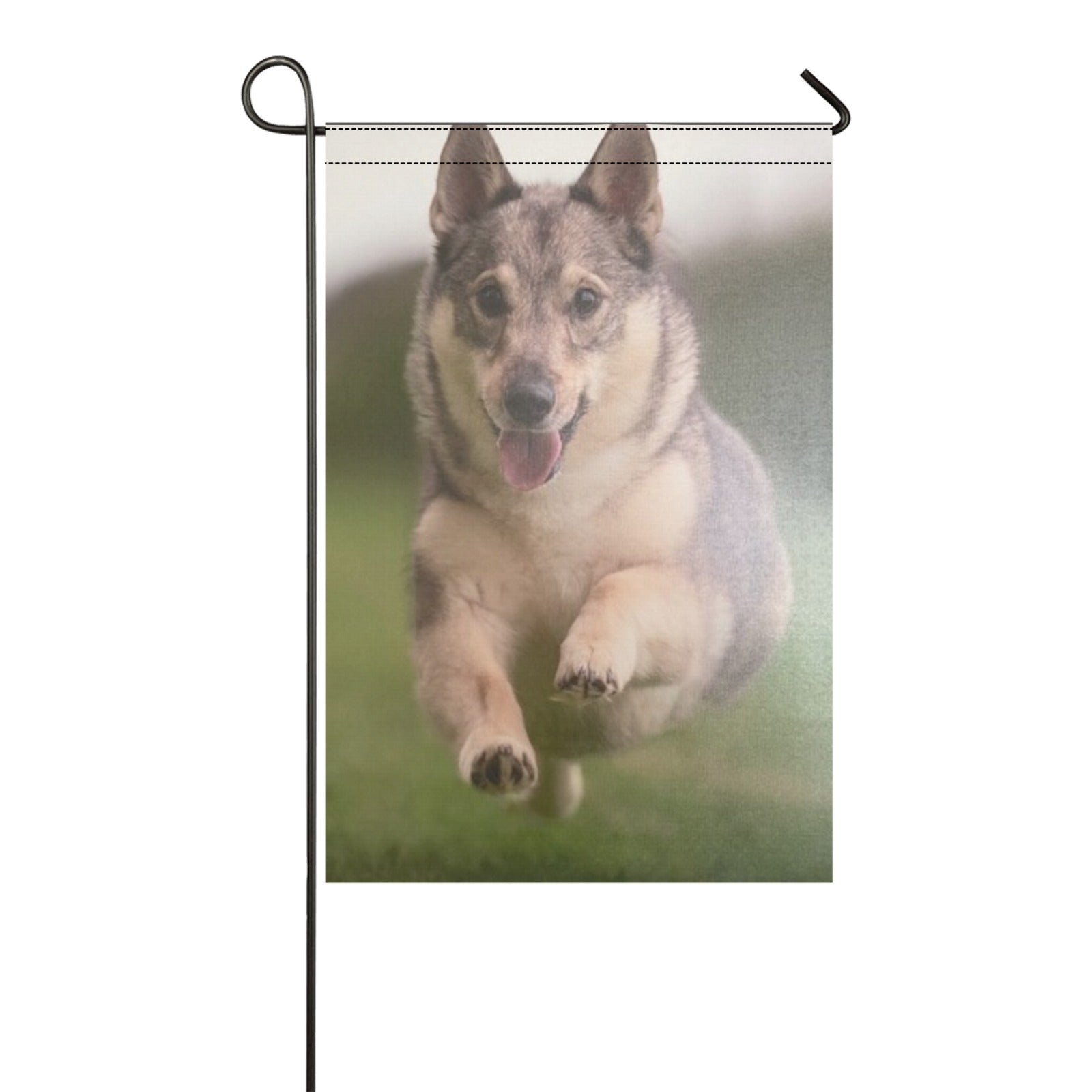 Swedish Vallhund Garden Flag