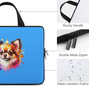 Chihuahua Laptop Sleeve Watercolor (Multiple Sizes)