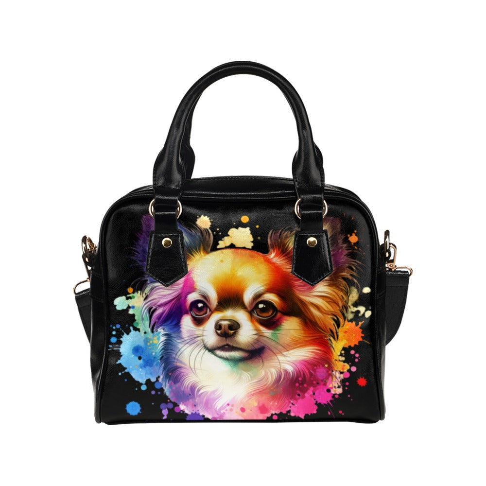 Chihuahua Shoulder Bag - Watercolor