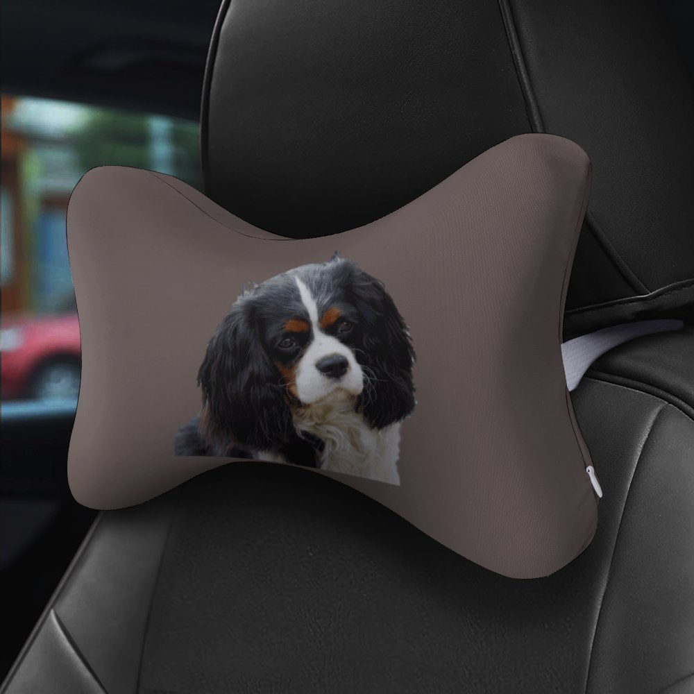 Cavalier King Charles Spaniel Car Pillows Set of 2 - Tri