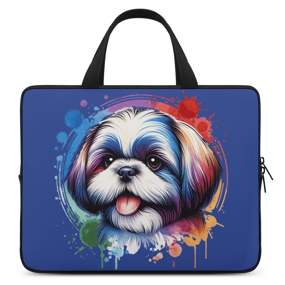 Shih Tzu Laptop Sleeve (Multiple Sizes) - Watercolor