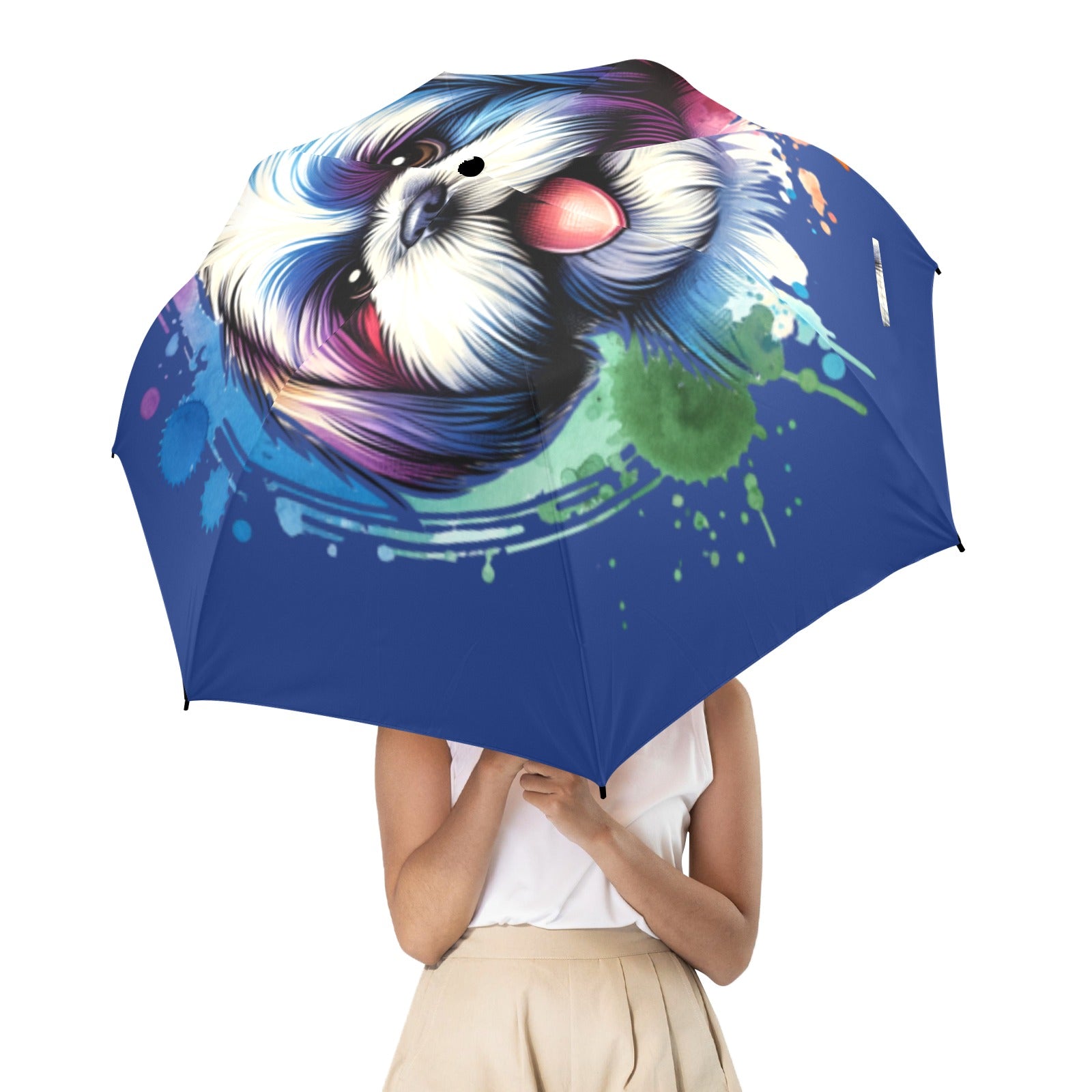 Shih Tzu Umbrella - Watercolor