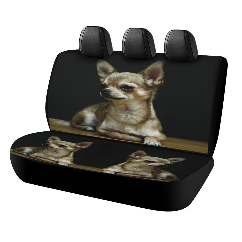 Chihuahua Rear Car Seat Cover