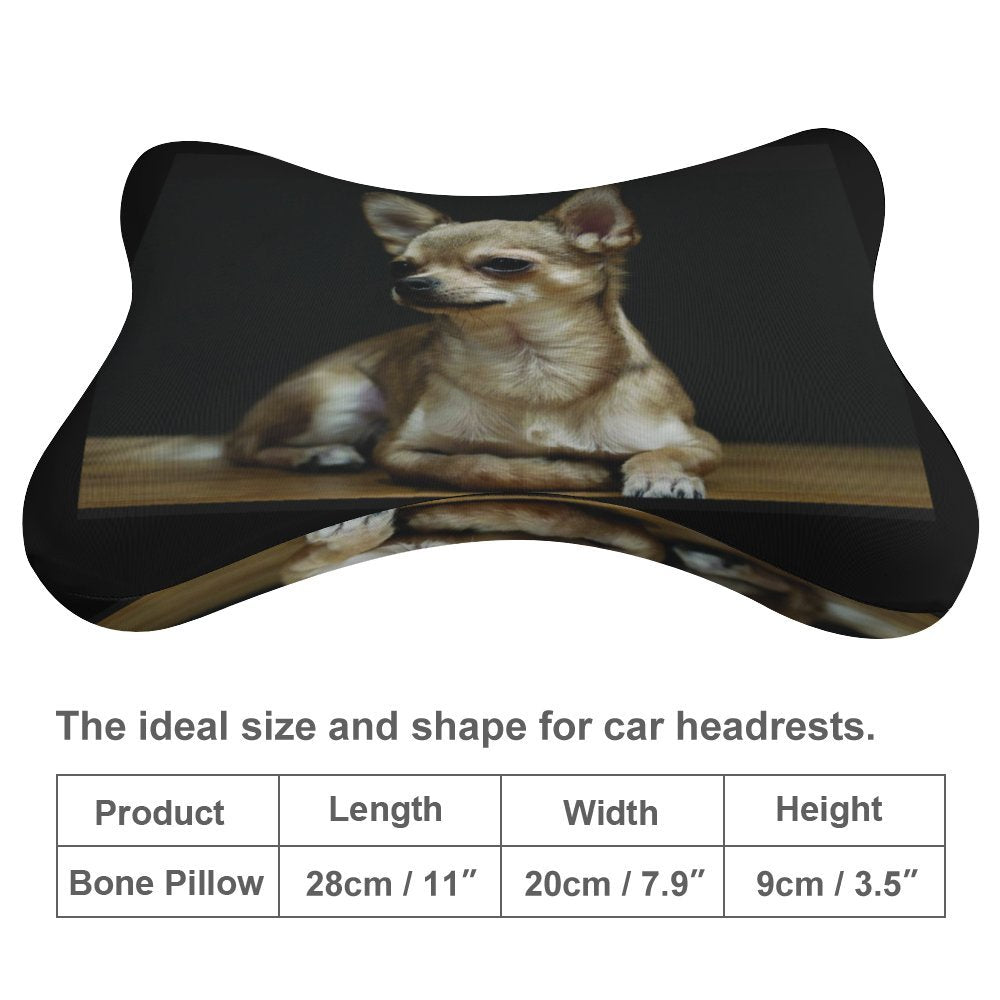 Chihuahua Car Pillows Set of 2