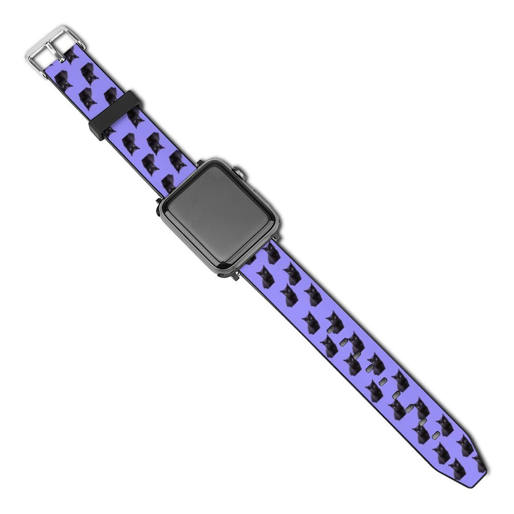 Black Cat Apple Watch Band