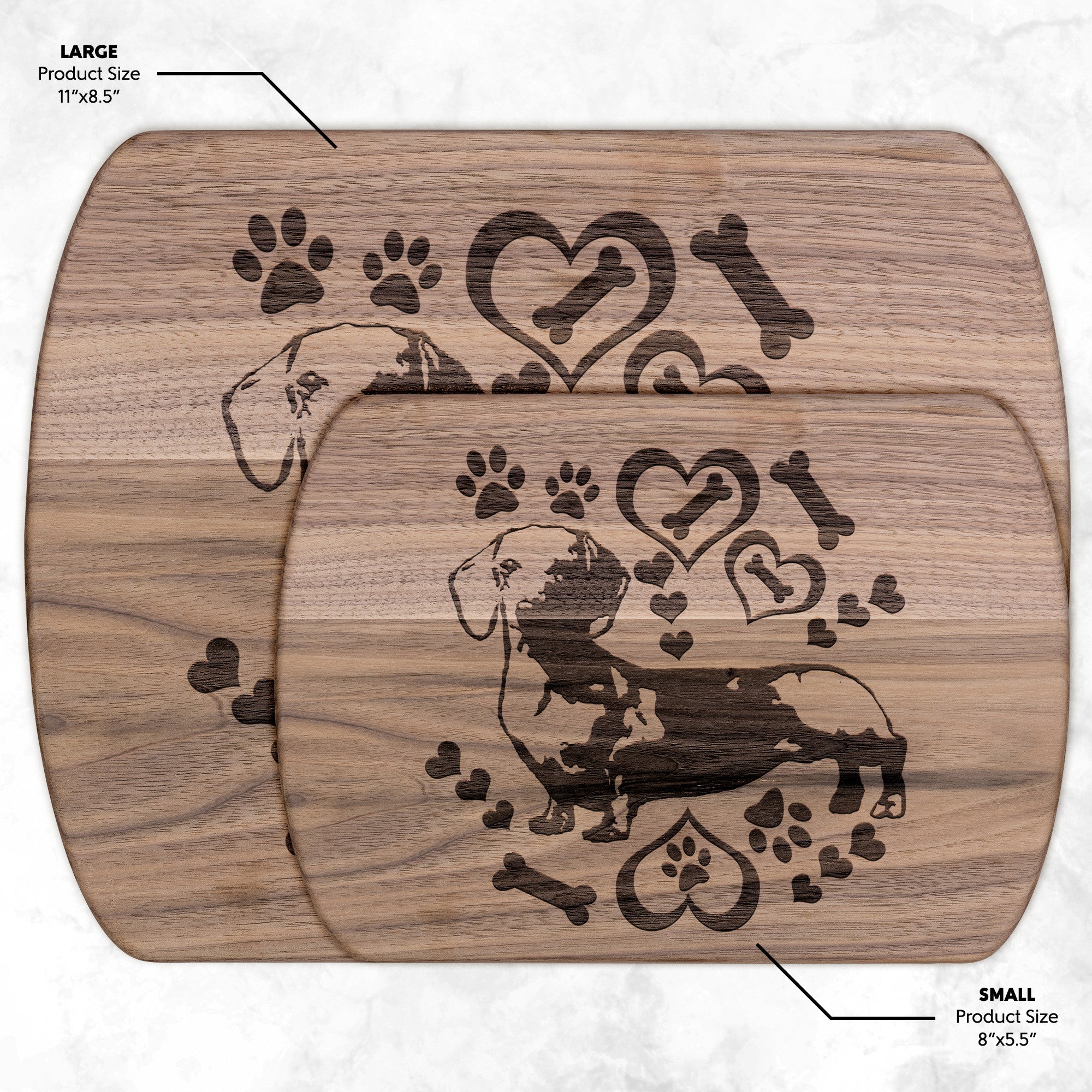 Dachshund Cutting Board - Wood