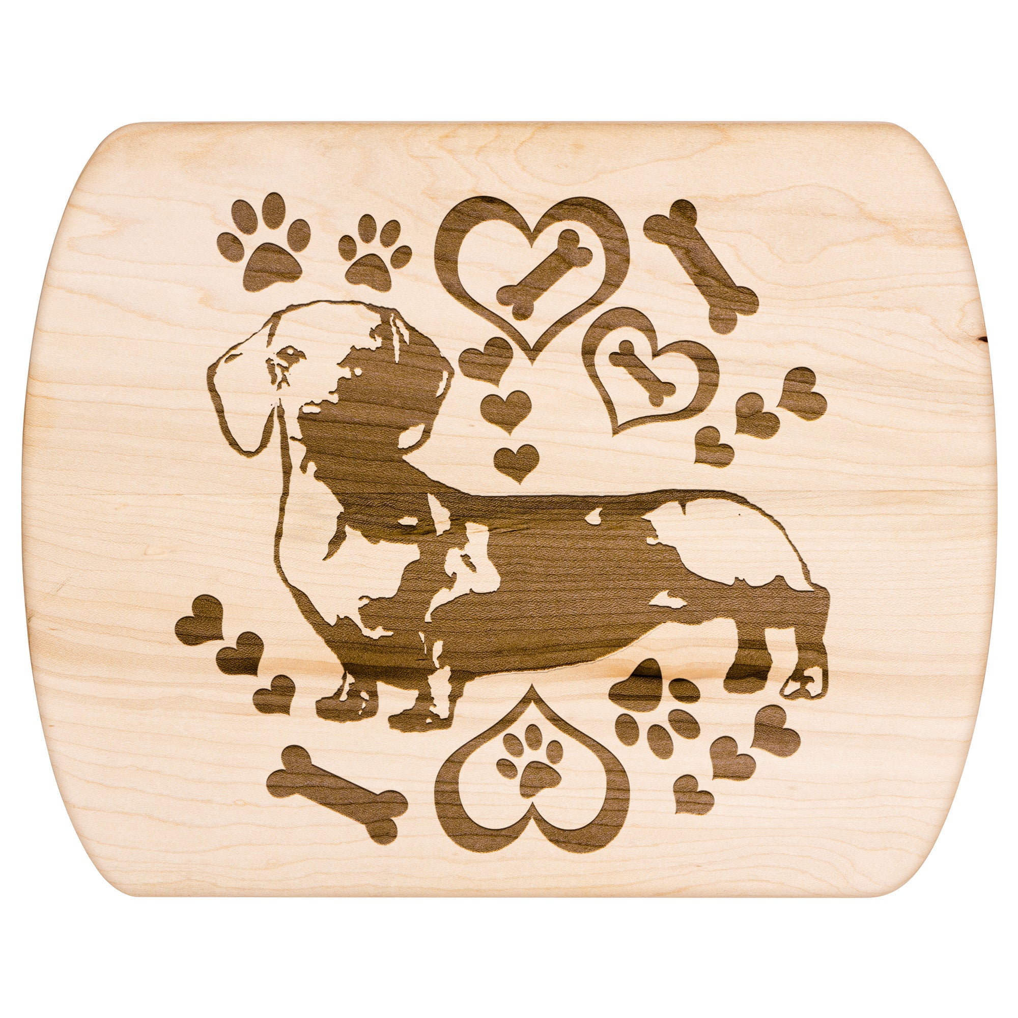 Dachshund Cutting Board - Wood