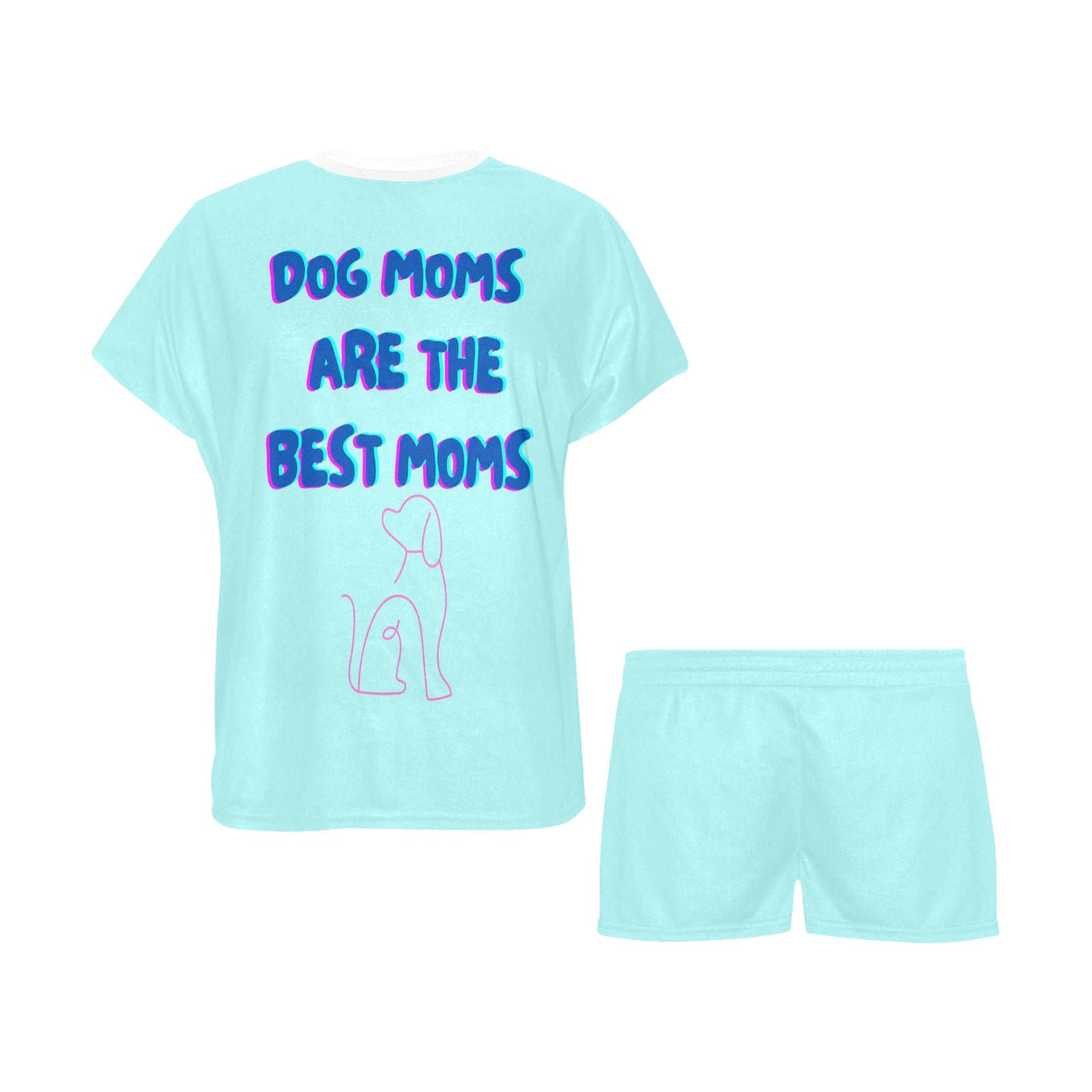 2 Piece Dog Mom PJ Set