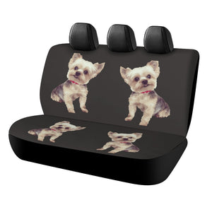 Yorkie Rear Car Seat Cover