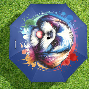 Shih Tzu Umbrella - Watercolor