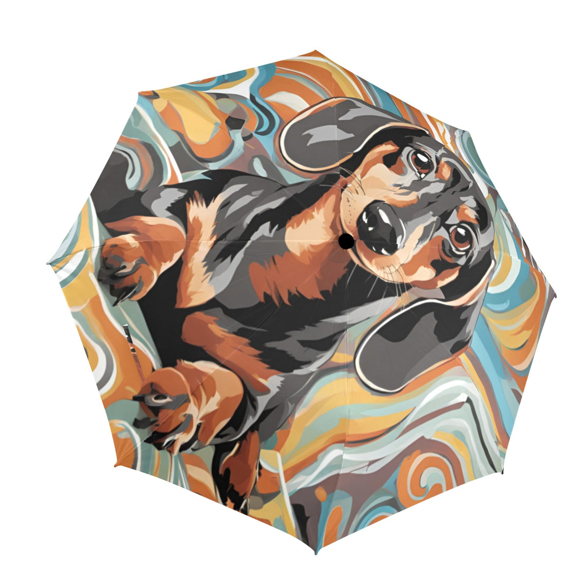 Dachshund Umbrella - Swirl