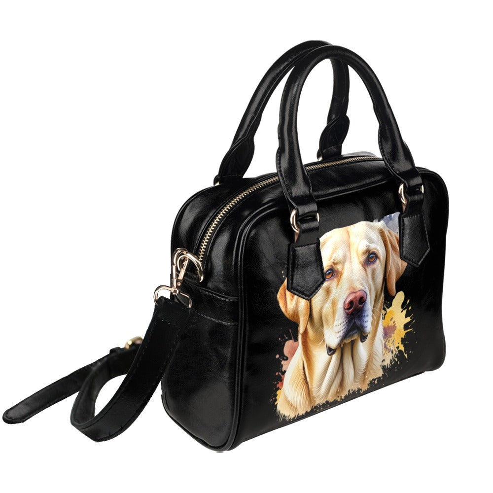 Yellow Labrador Shoulder Bag - Watercolor