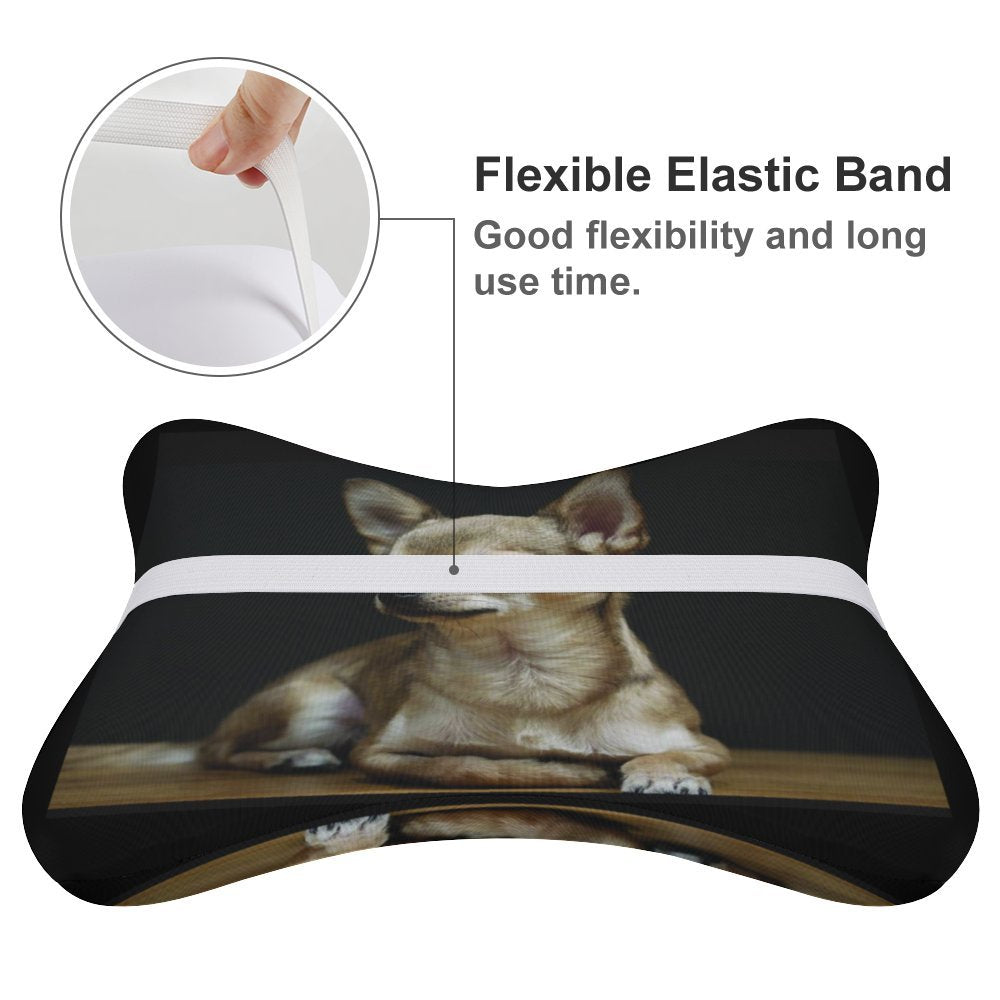 Chihuahua Car Pillows Set of 2