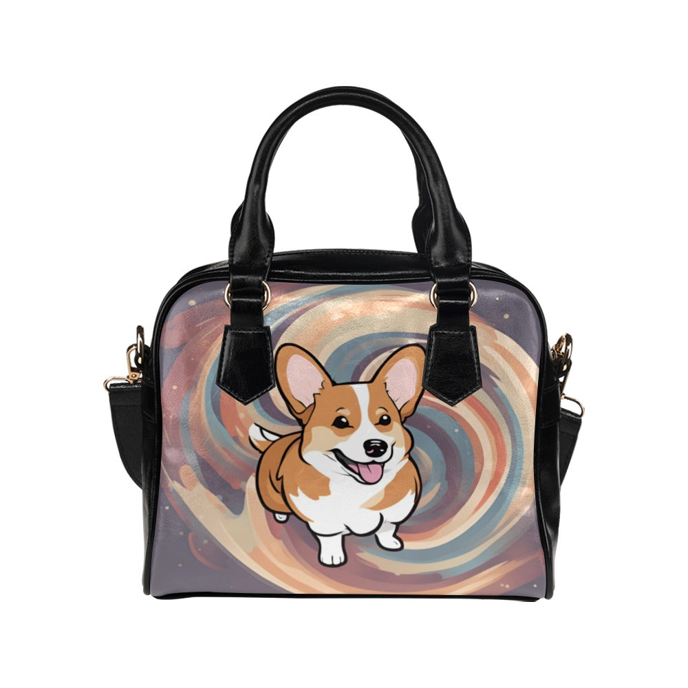 Corgi Shoulder Bag - Swirl