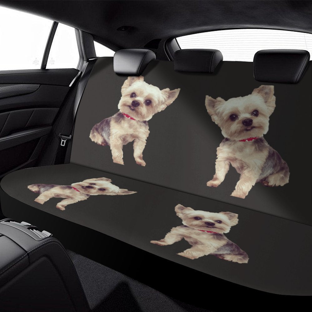 Yorkie Rear Car Seat Cover