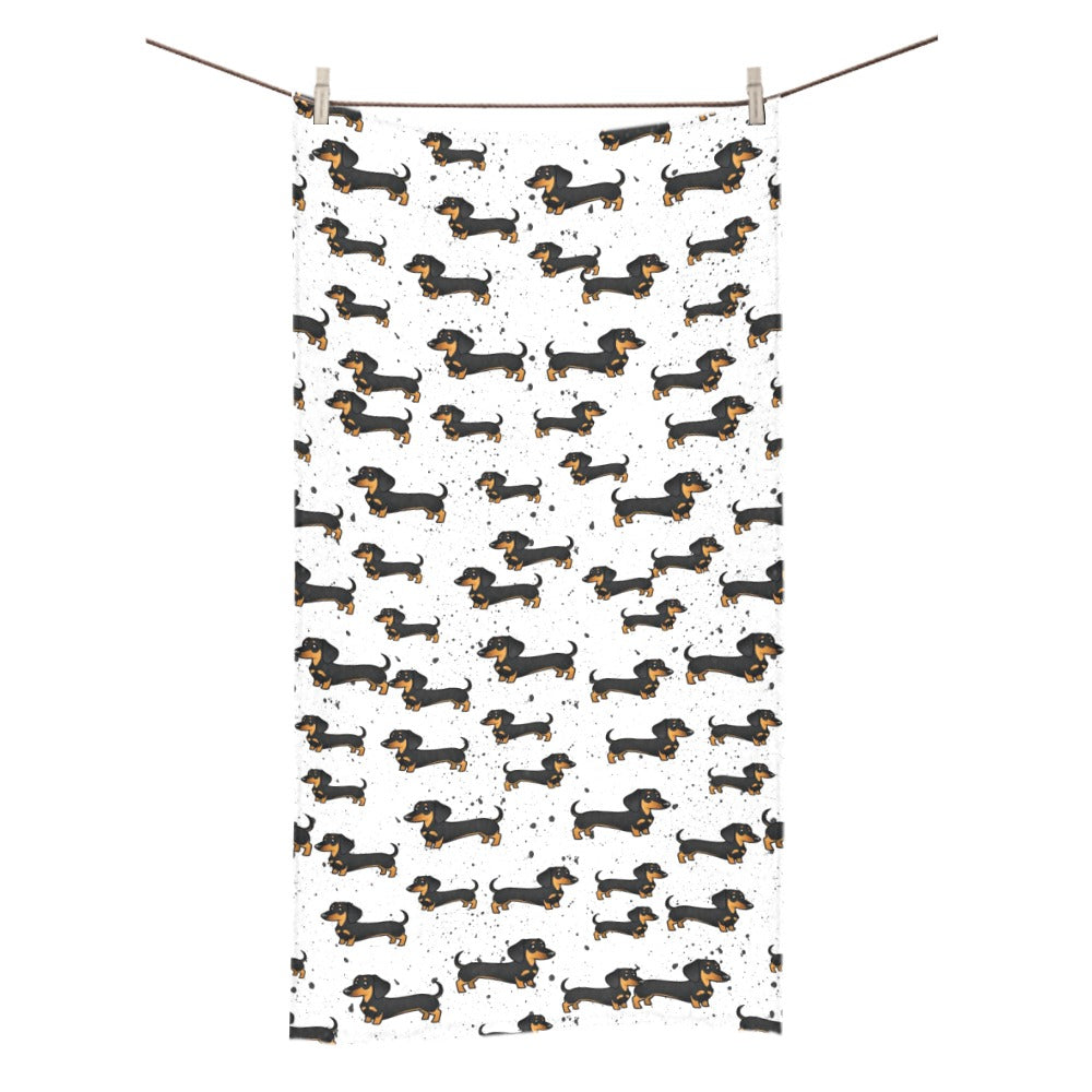 Dachshund Bath Towel