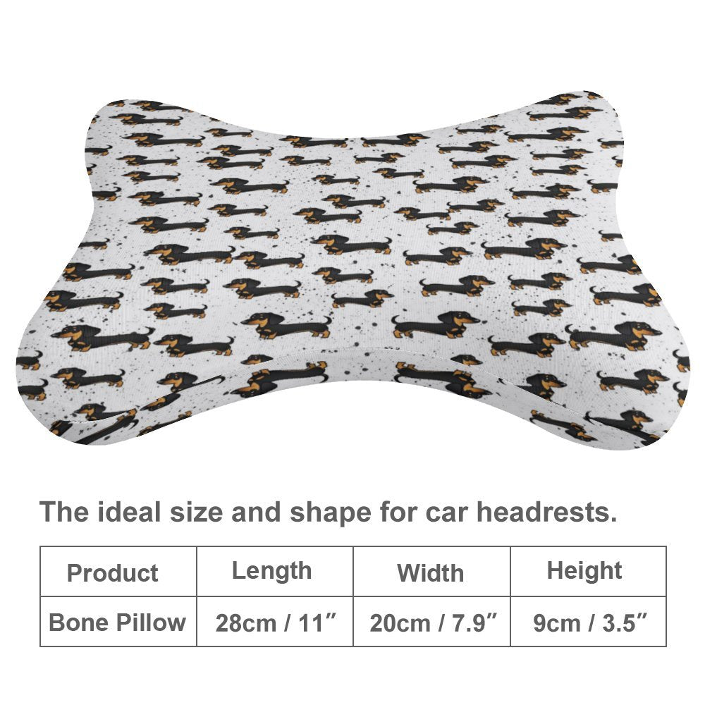 Dachshund Car Pillows Set of 2