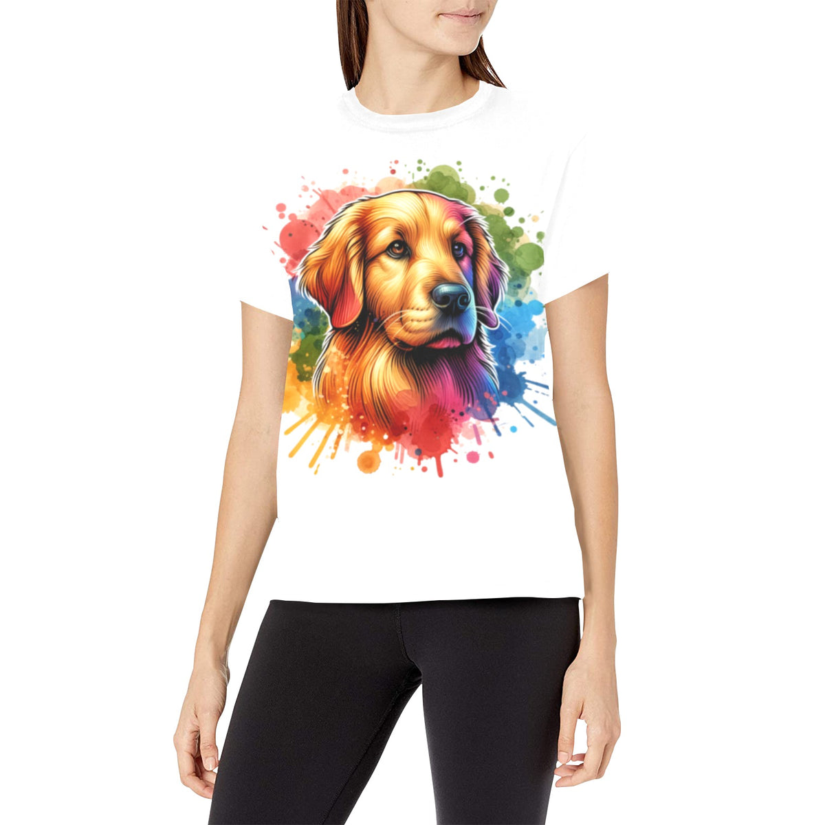 Golden Retriever Shirt - Watercolor