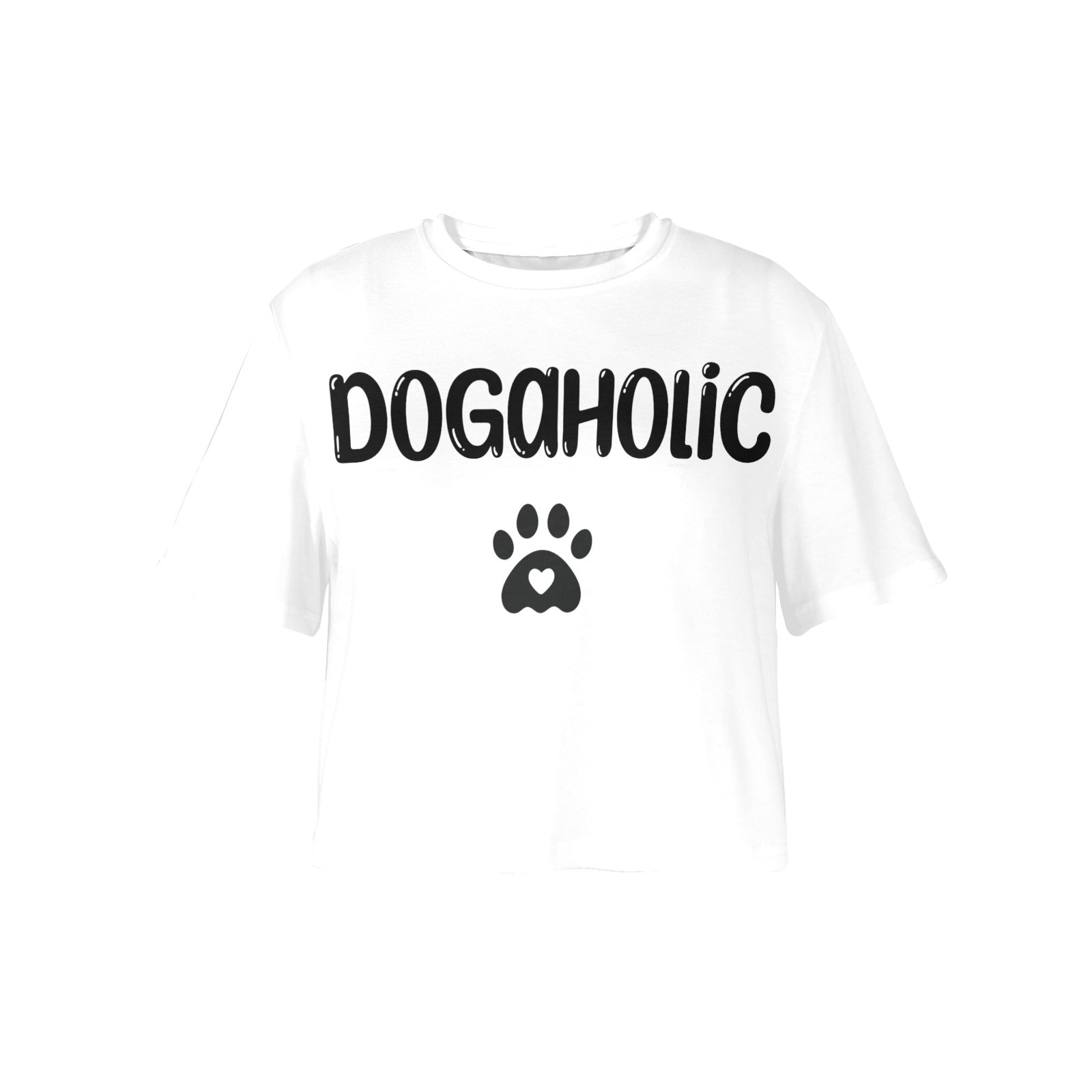 Dogaholic Cropped Shirt