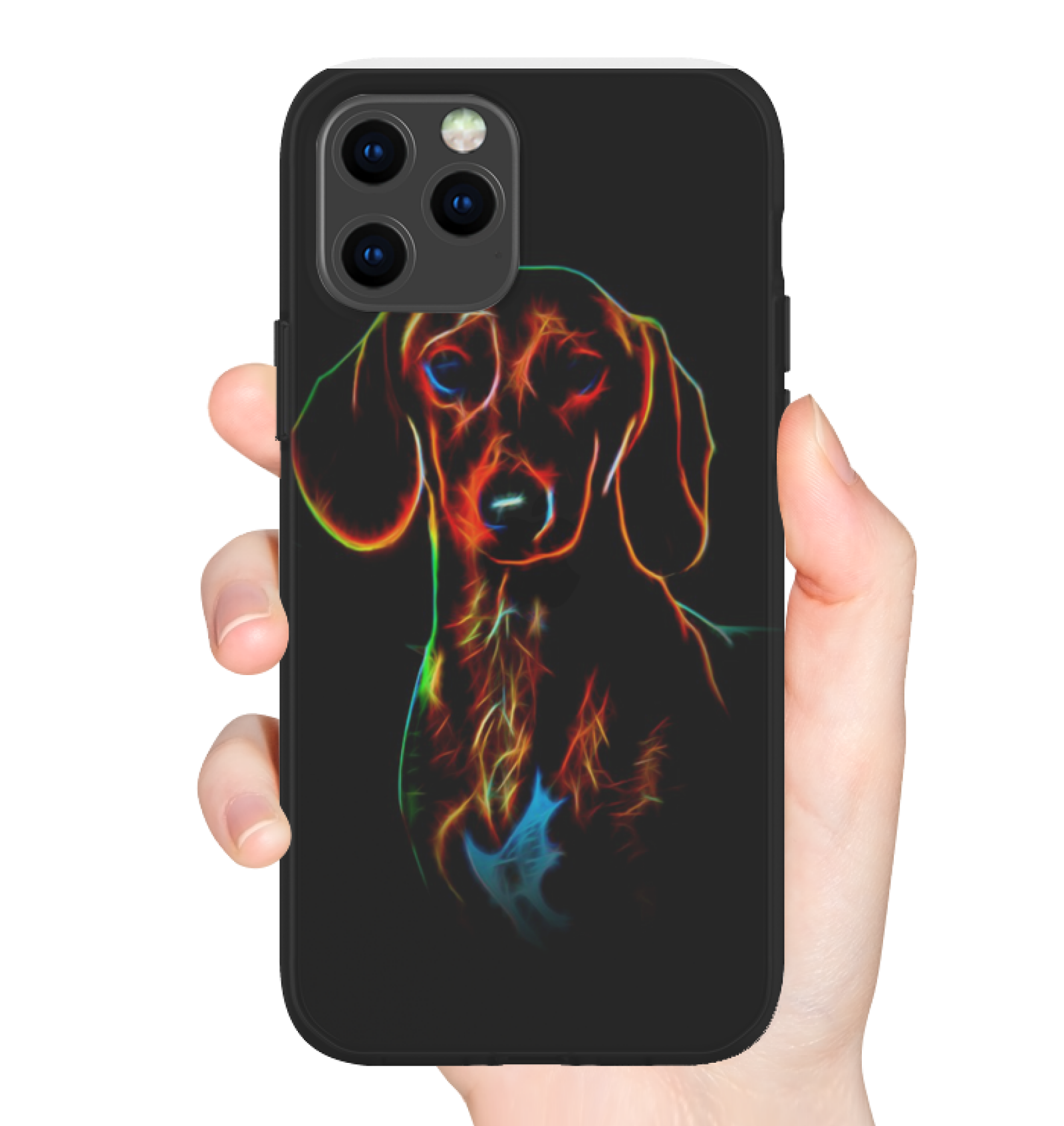 Dachshund Phone Case - Glowing